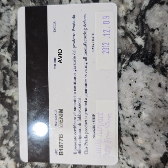 Denim Prada Canapa - Picture 10 of 11